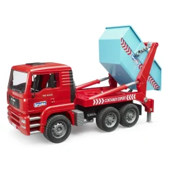 Bruder Vrachtwagen MAN TGA afzetcontainerwagen
