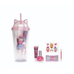 Bubble Friends beker gevuld met make up