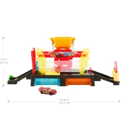 Cars color changers lightning mcqueen car wash