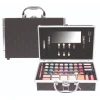 Casuelle make up koffer zwart geblokt