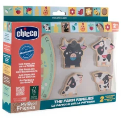Chicco Boerderijvrienden Koeien Hout