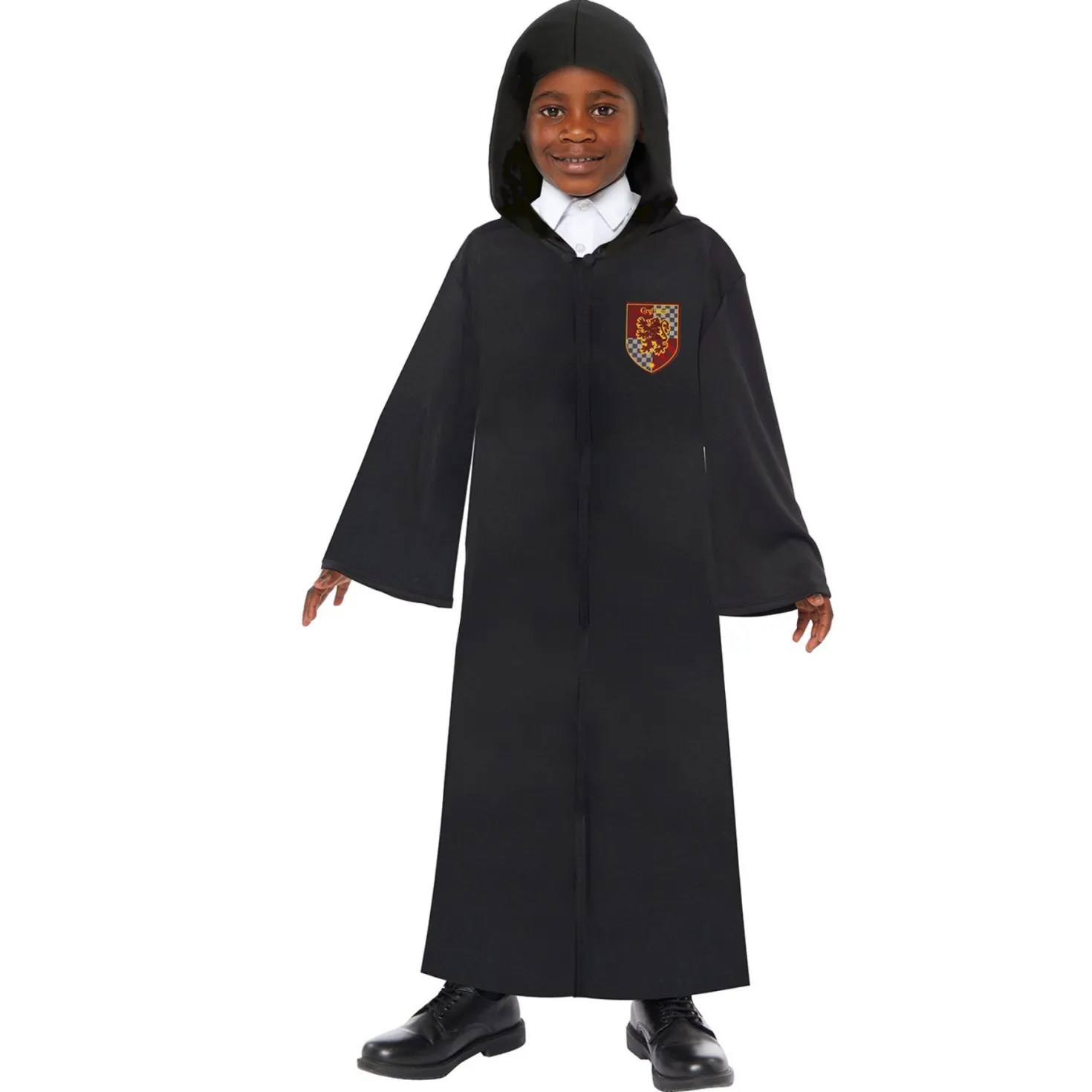 Child Costume Harry Potter Robe With 4 Velcro Hous