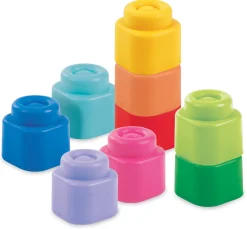 Clementoni baby clemmy regenboog blokken set 9 stuks