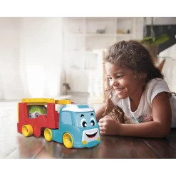 Clementoni baby vrachtwagen met tuimelauto's