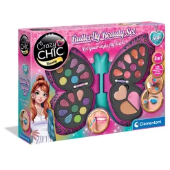 Clementoni crazy chic vlinder make-up set