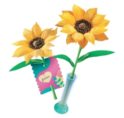 Clementoni geurende bloemen maken zonnebloem