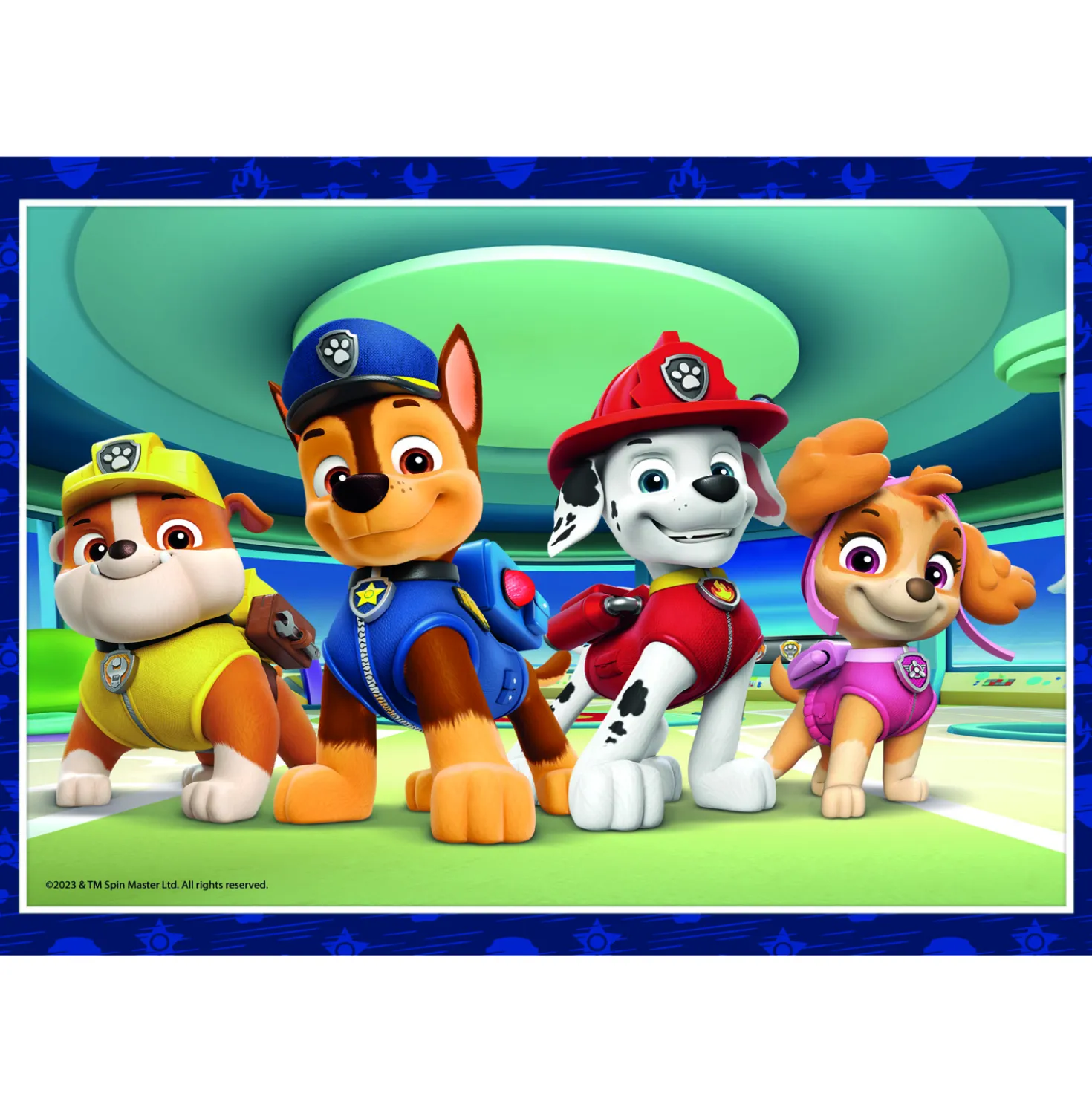 Clementoni Paw Patrol 4 in 1 puzzel 12, 16, 20, 24 stukjes
