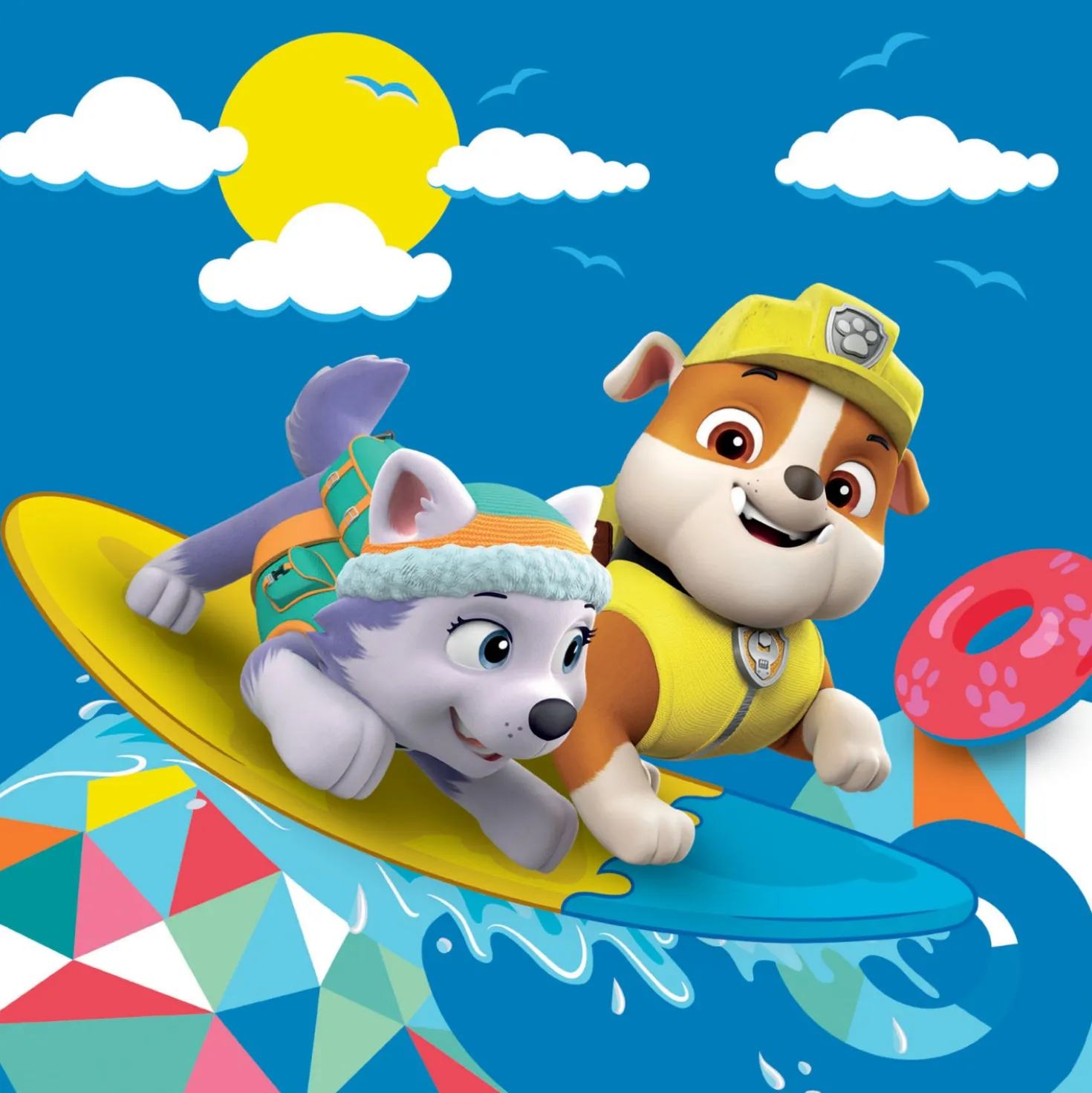 Clementoni paw patrol puzzel 3 x 48 stukjes