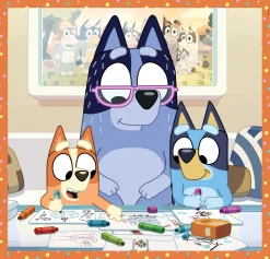Clementoni puzzel Bluey 3x48 stukjes