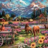 Clementoni puzzel paarden in het veld 3000 stukjes
