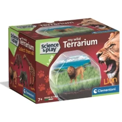 Clementoni wild Terrarium leeuw