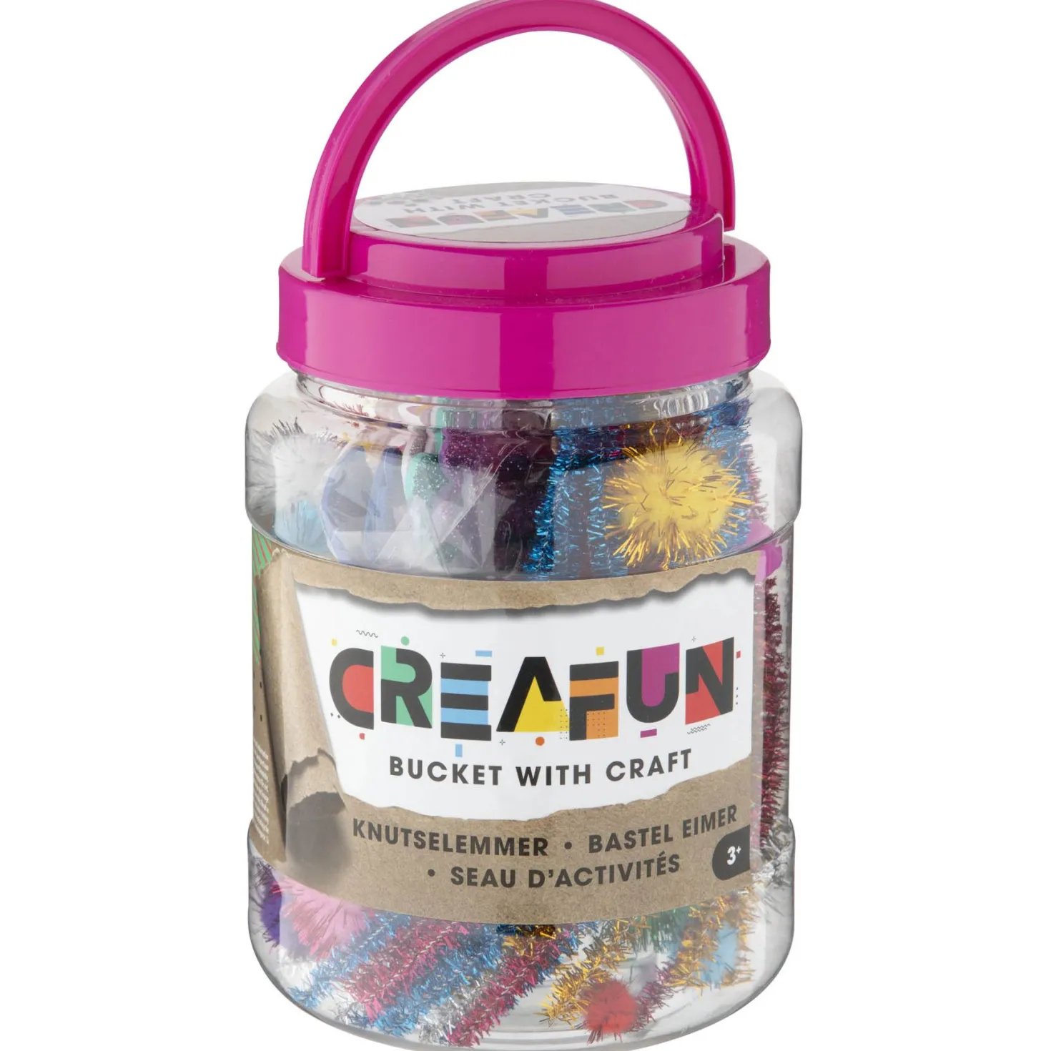 Creafun emmer met hobby artikelen 2 assorti