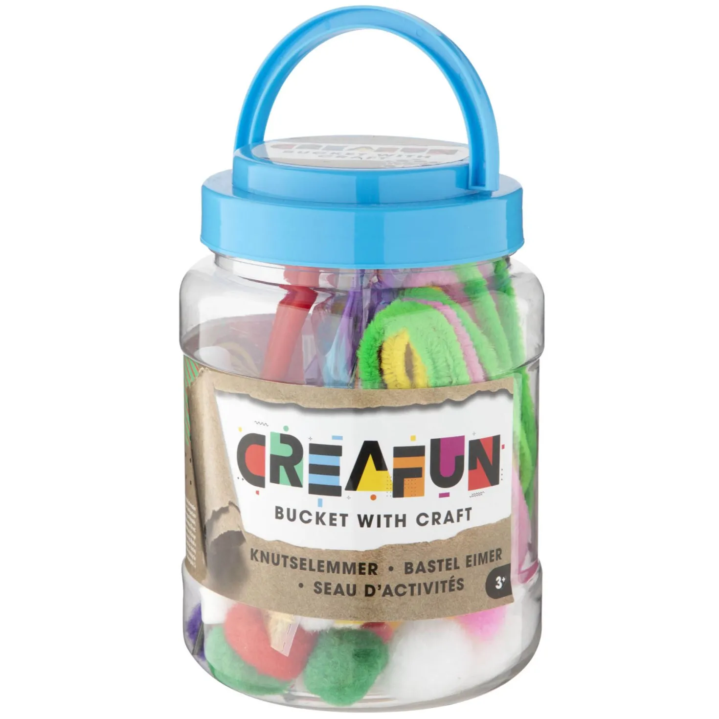 Creafun emmer met hobby artikelen 2 assorti
