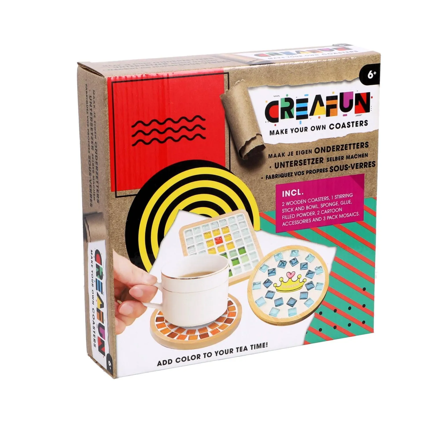 Creafun Hobbyset Maak Je Eigen Onderzetters