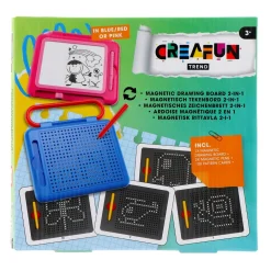Creafun trend magnetisch tekenbord 2 in 1 2 assorti