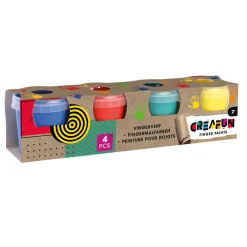 Creafun vingerverf 4 X 140 Gram