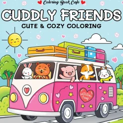 Cute & Cozy Kleurboek Cuddly Friends
