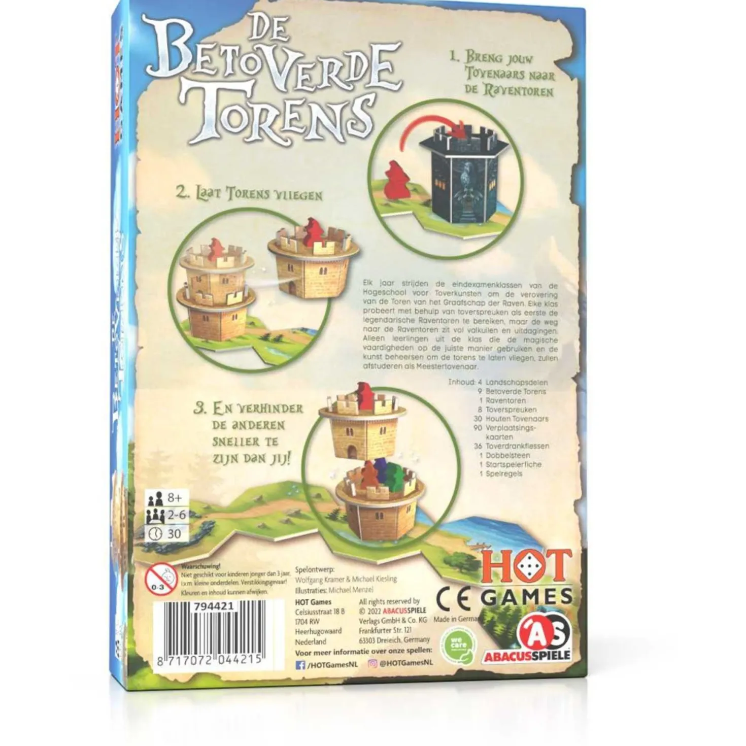 De Betoverende Torens - Bordspel