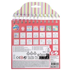 Diamantverven en kleurboek luxe 16x16cm