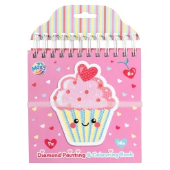 Diamantverven en kleurboek luxe 16x16cm