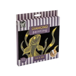Diamond painting velvet canvas crystal 2 assorti