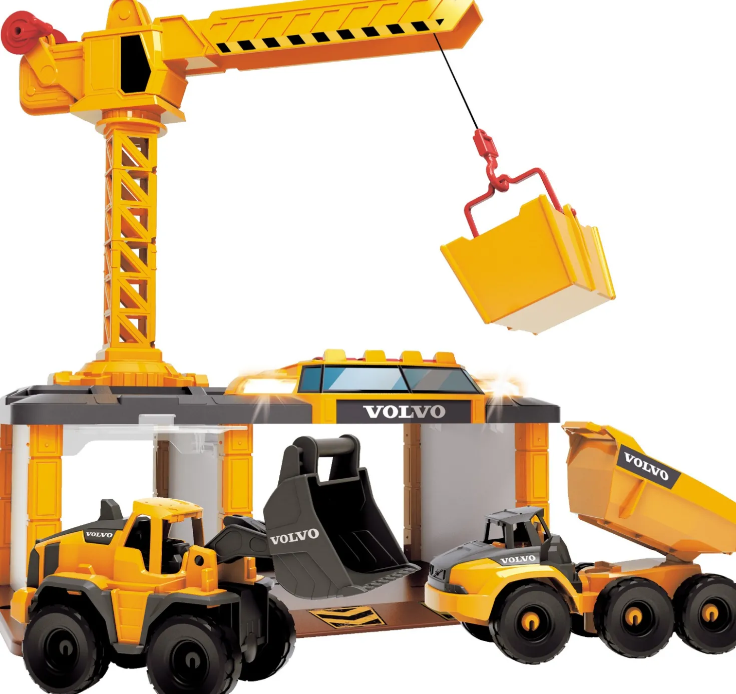 Dickie Toys Constructie Station Met Licht En Geluid