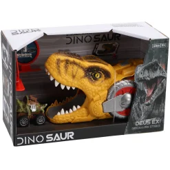 Dino afschiet auto speelset