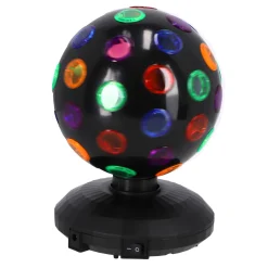 Disco bal LED 12,5 cm party time