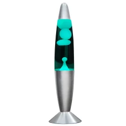 Disco lavalamp 35x9cm m/GS adapter met afstandsbediening party time