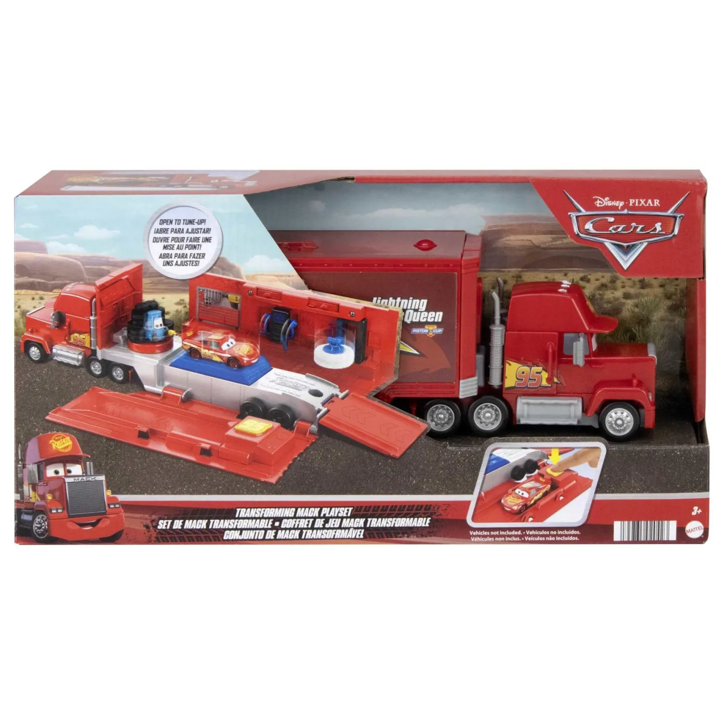 Disney Pixar Cars Transforming Mack Playset