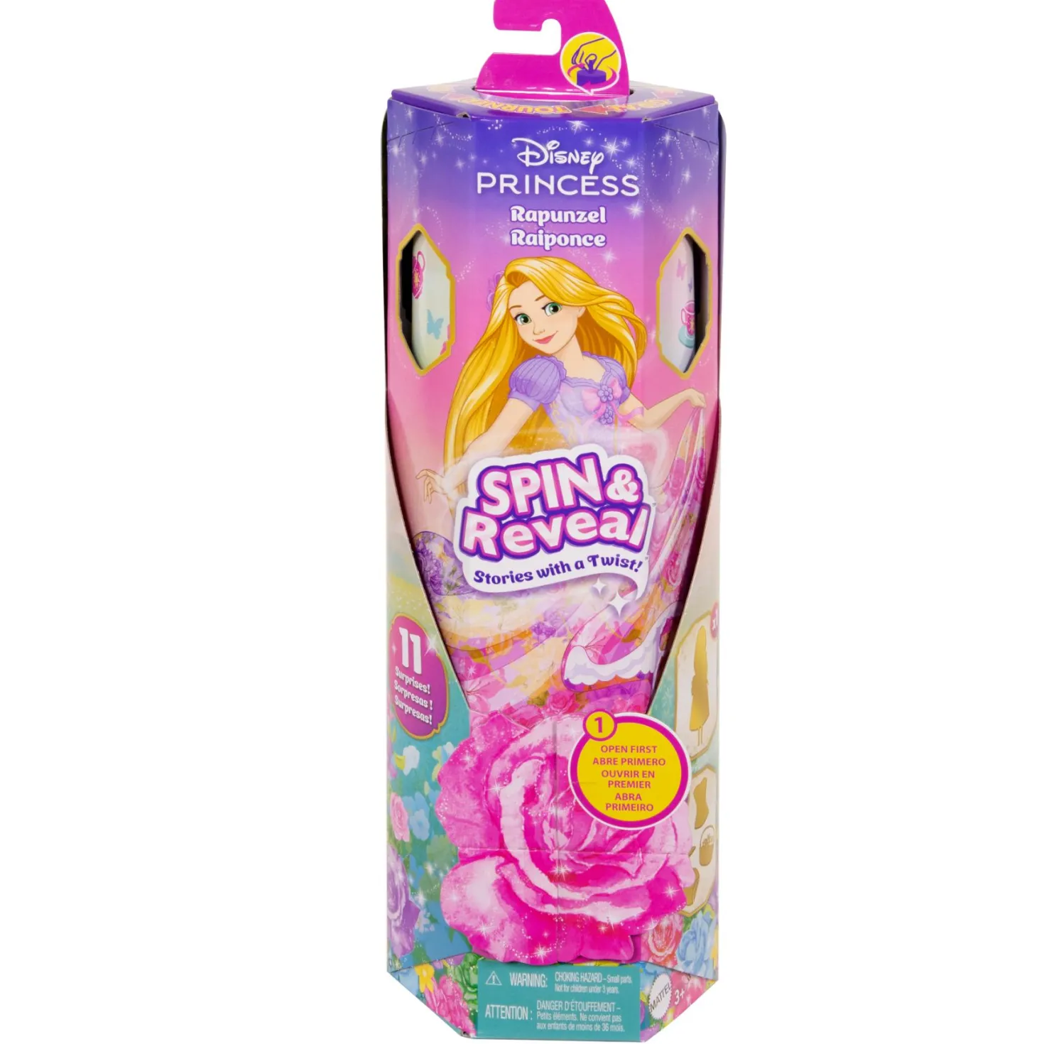 Disney Princess Spin & Reveal Rapunzel Pop