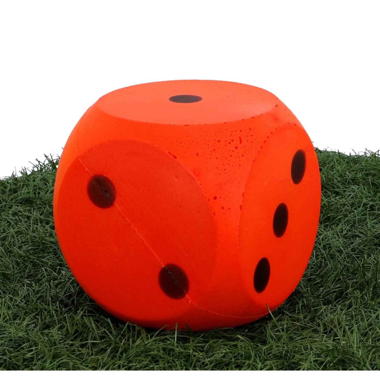 Dobbelsteen Bal Soft Rood 16 Cm