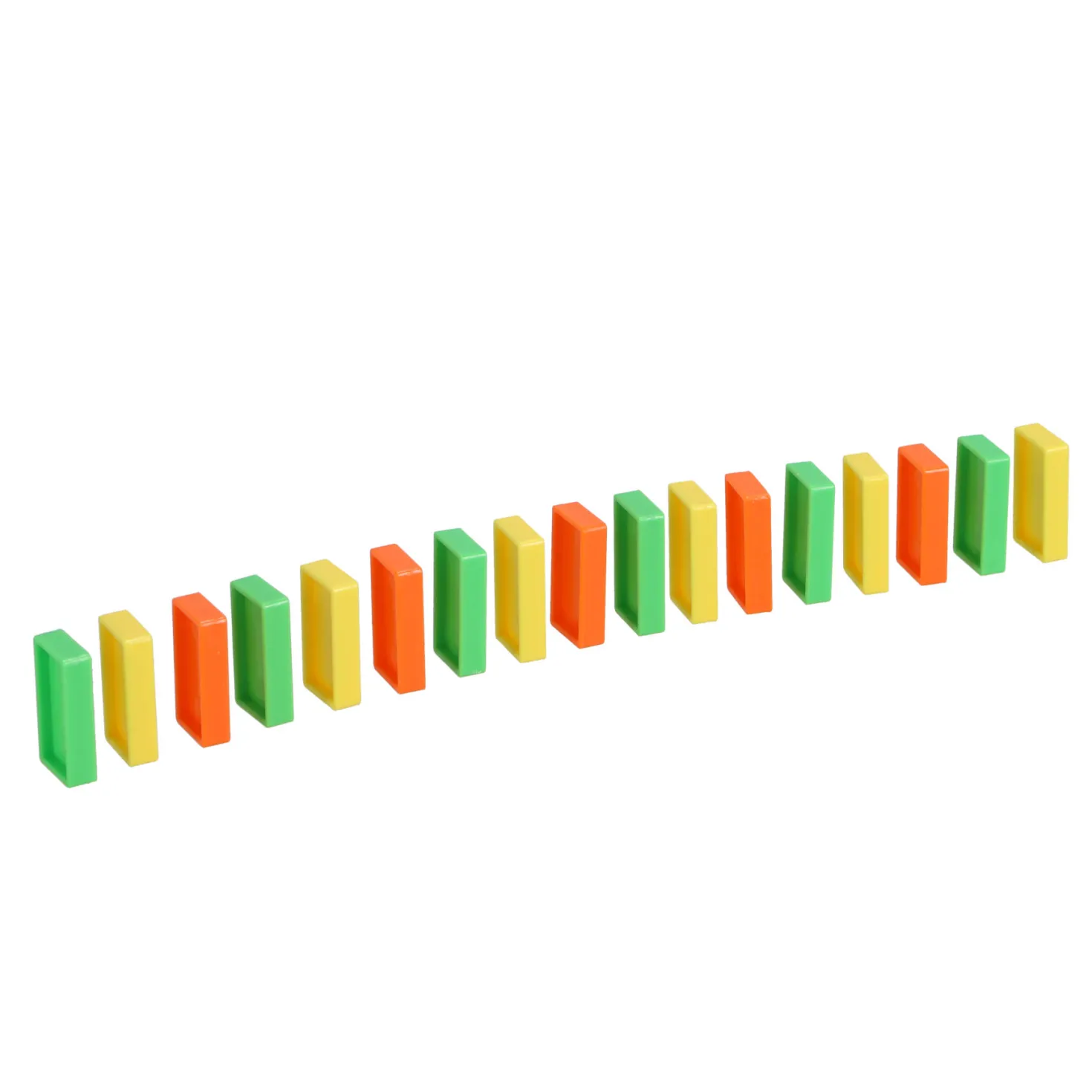 Domino trein b/o met 80 domino stenen