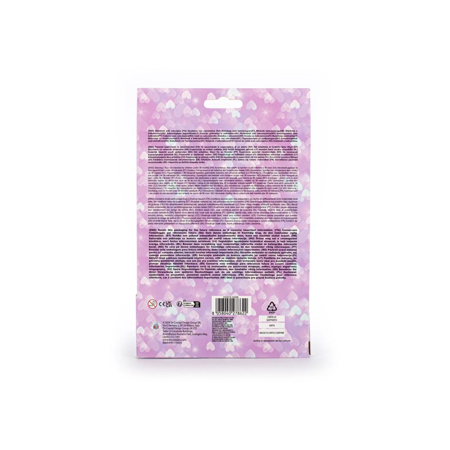 Dream Big Spiral Notebook Met Calculator
