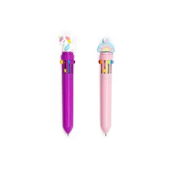 Dream Pop Set Van 2 Multicolor Pennen Unicorn