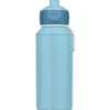 Drinkfles pop-up campus 400 ml - cool blue