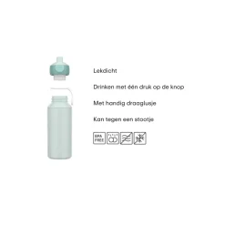 Drinkfles Pop-Up Campus 400 ML Princess Power