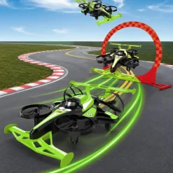 Drive And Fly Drone Racer Green