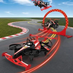 Drive And Fly Drone Racer Red