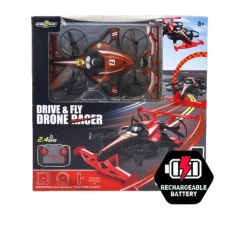 Drive And Fly Drone Racer Red