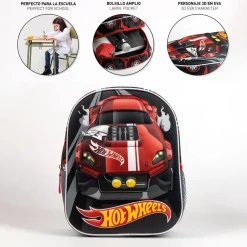 3D Rugtas Hot Wheels