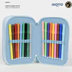Etui Triple Decker Bluey