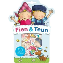 Fien en Teun stickerset luxe 50 stickers