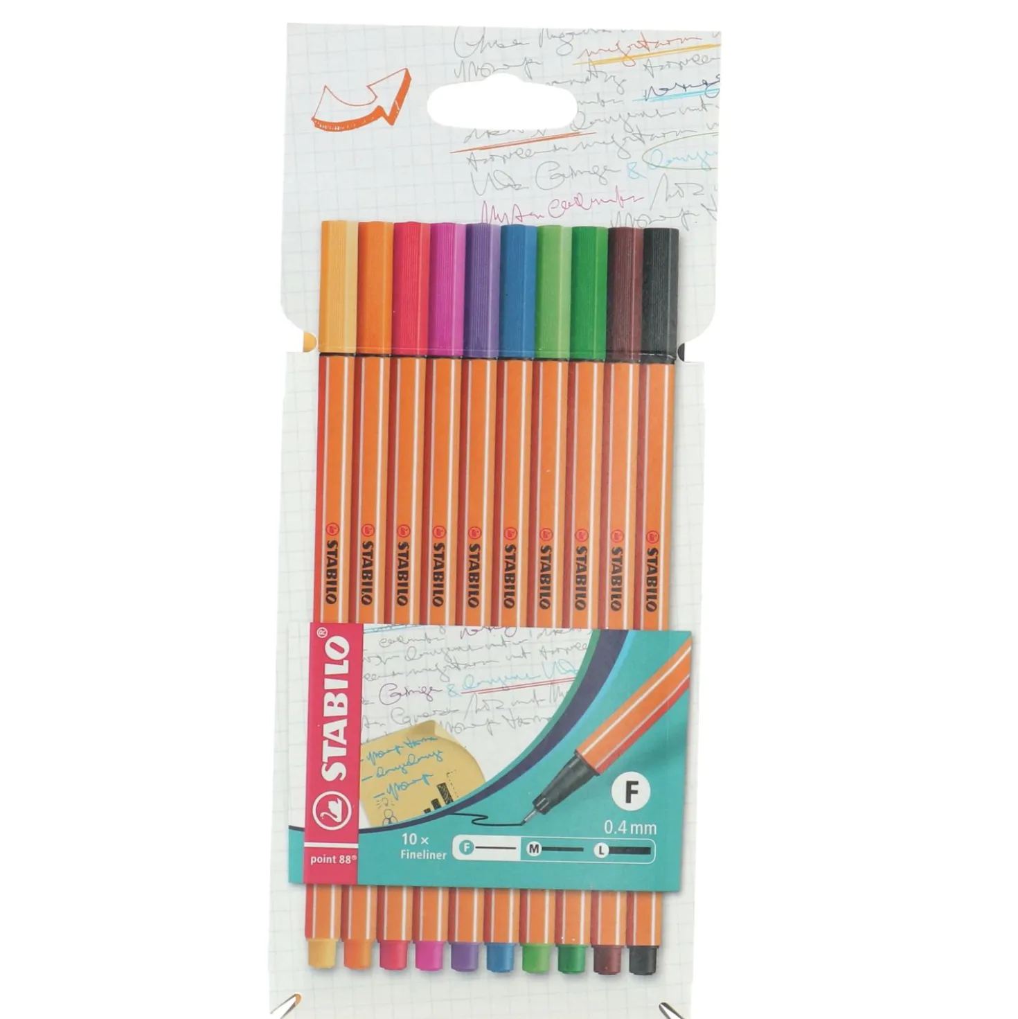 Fijnschrijver Stabilo Point 88 10 Stuks