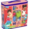 Fischer price mega bloks first builders blokkentas 60 stuks roze