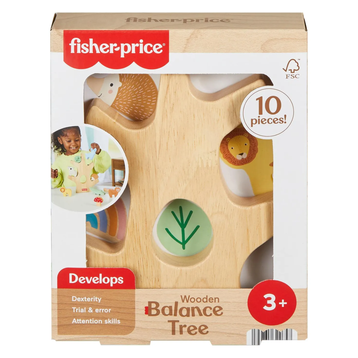 Fisher Price Hout Balanceer Boom