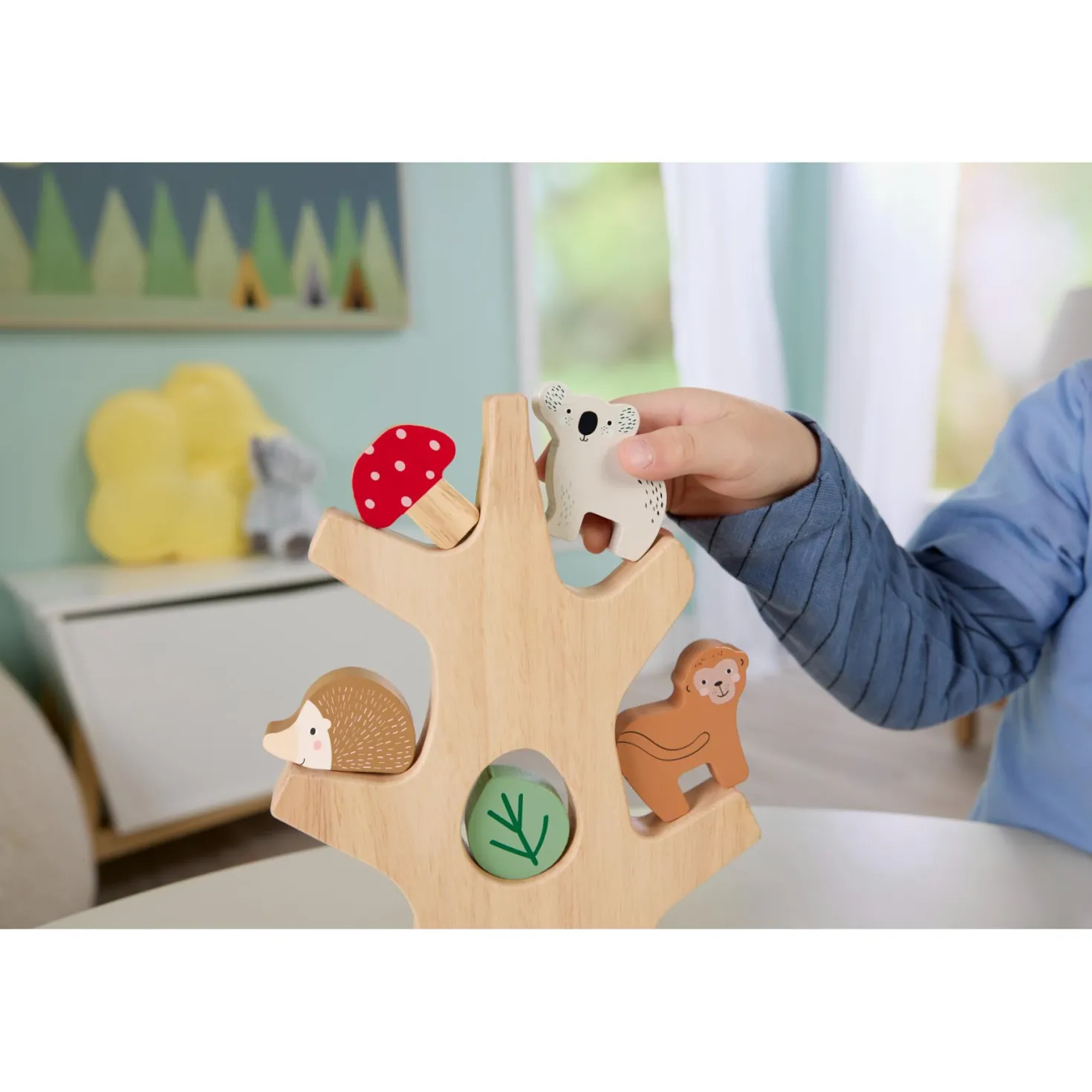 Fisher Price Hout Balanceer Boom