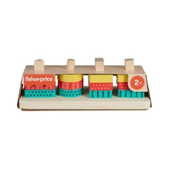 Fisher Price Hout Vormen Stapelen
