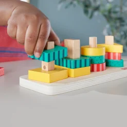 Fisher Price Hout Vormen Stapelen