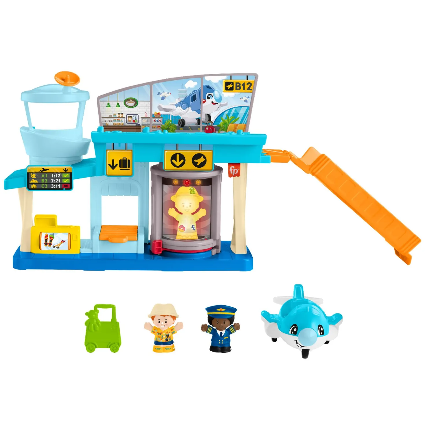Fisher Price Little People elke dag avonturen vliegveld